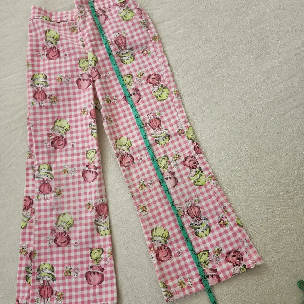 Vintage 60s/70s Healthtex Mod Flared Pants kids 6